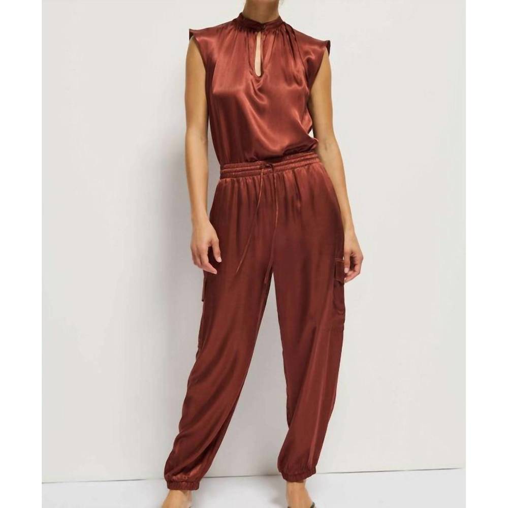 NEW NATION LTD women's carlo trouser in cinnamon